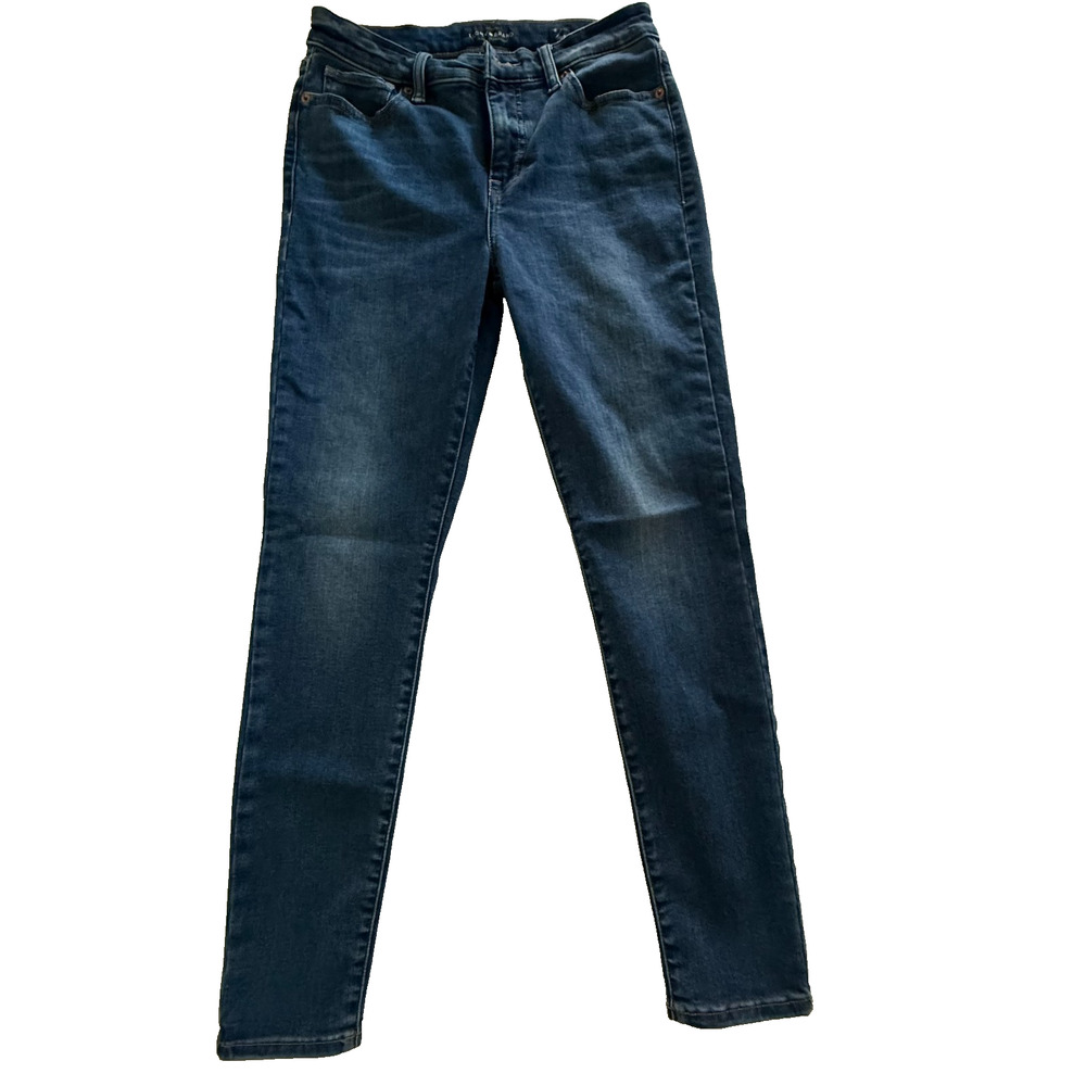 LUCKY BRAND Ava Super Skinny Medium Wash Denim Mid-Rise Jeans Size 6 / 28